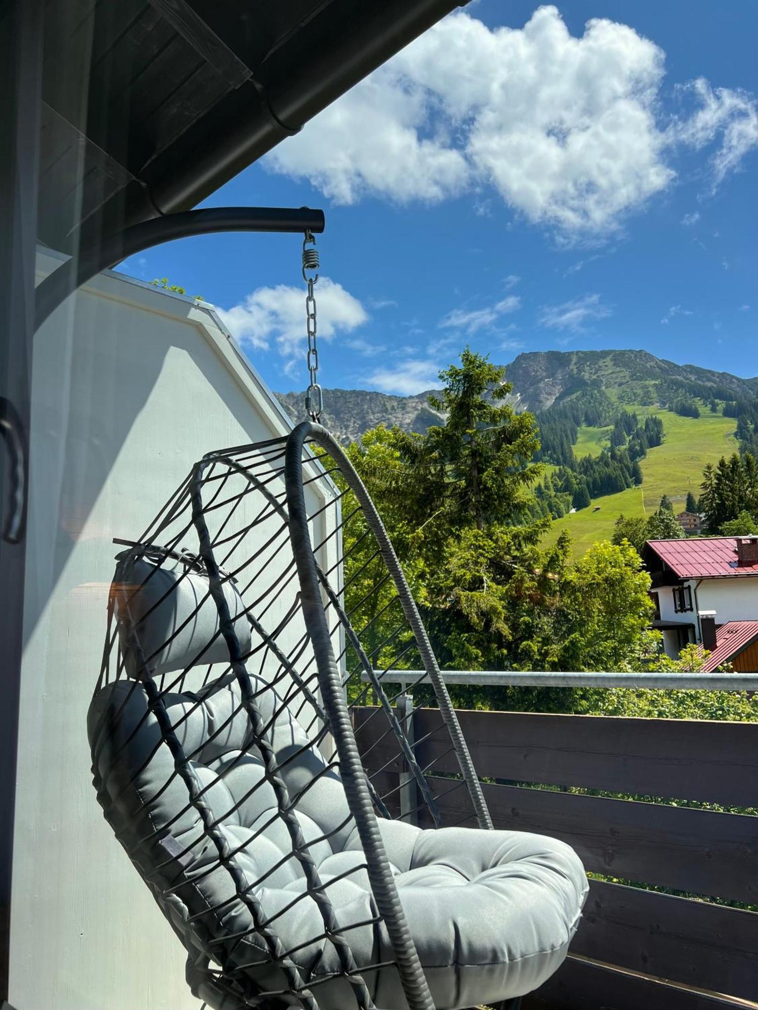 オーバーヨッホBergnest Iseler Mit Panoramablickアパートメント エクステリア 写真