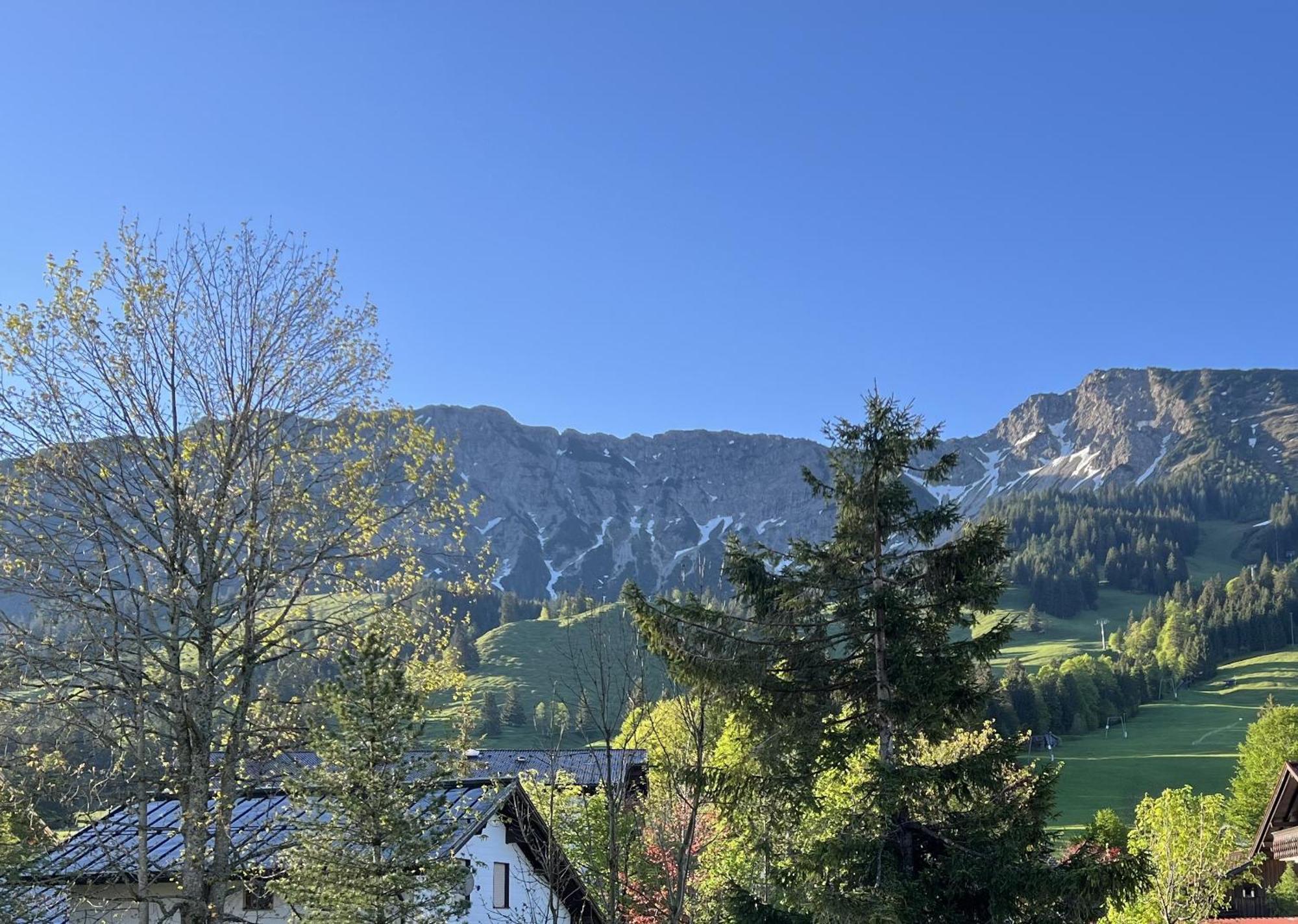 オーバーヨッホBergnest Iseler Mit Panoramablickアパートメント エクステリア 写真