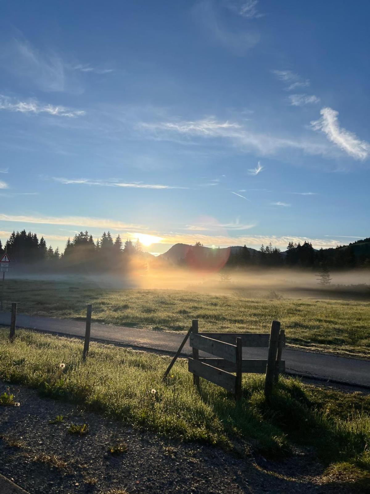 オーバーヨッホBergnest Iseler Mit Panoramablickアパートメント エクステリア 写真